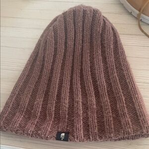 The North Face Brown Knit Beanie
